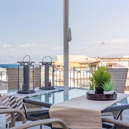 Spacious Maisonette - Roof Top View Of Corfu Port Mantouki Экстерьер фото